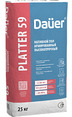 Dauer PLATTER® 59 Наливной пол армированный высокопрочный